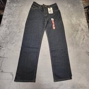 Arizona Jean Co Jeans Mens 30x30 Blue Dark Wash Relaxed Straight Flex Denim